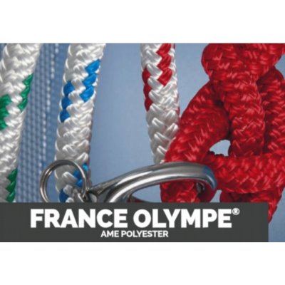Double tresse polyester 08mm (Rlx 100m) - vendu au m