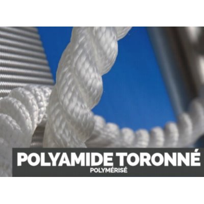 Polyamide toronné 12mm (Rlx 100m) - vendu au m