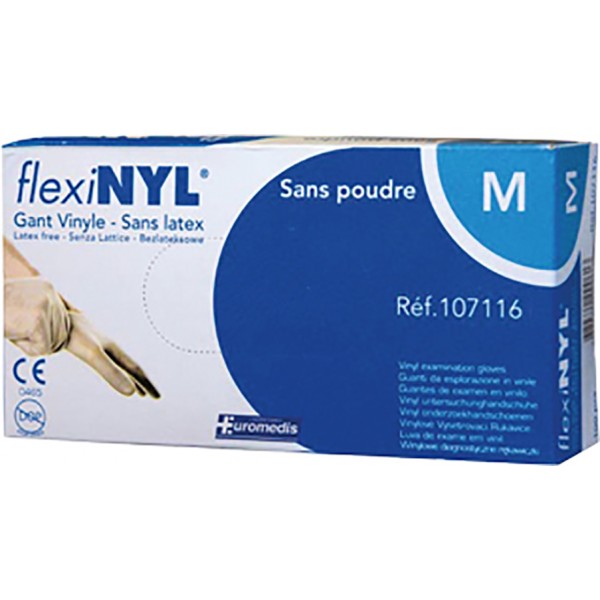 Gants Vinyl poudré L (100)