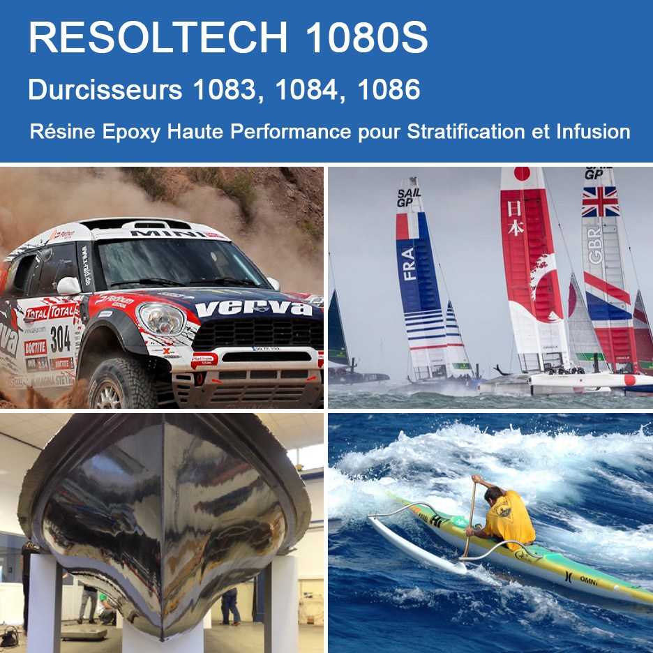 Resine Epoxy Resoltech 1080S - 4,5kg