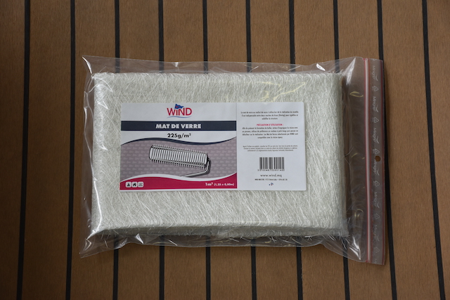 Tissu Mat de Verre 225g/m² - (5m²)