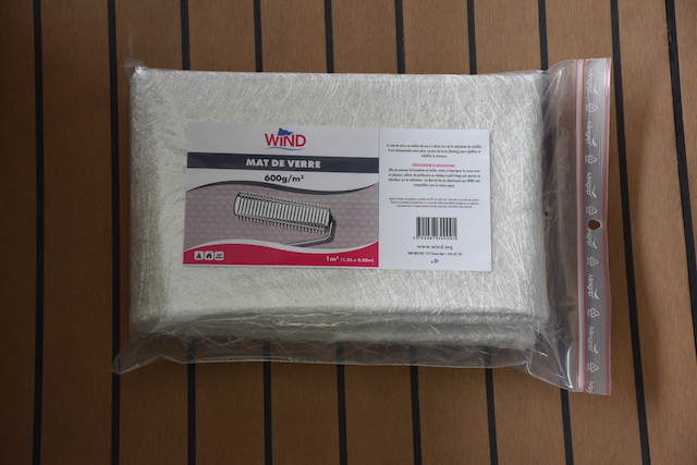Tissu Mat de Verre 600g/m² - (1m²)