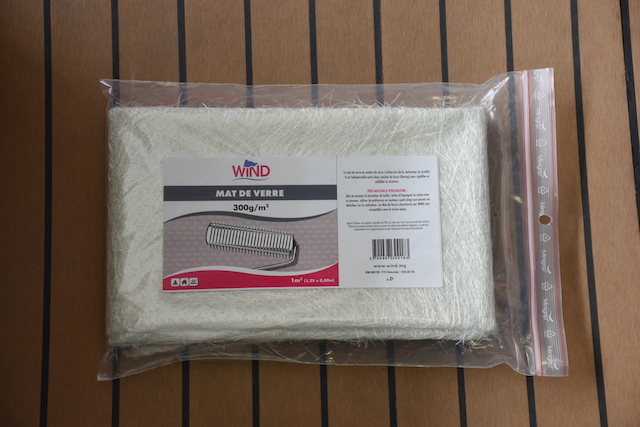Tissu Mat de Verre 300g/m² - (2m²)