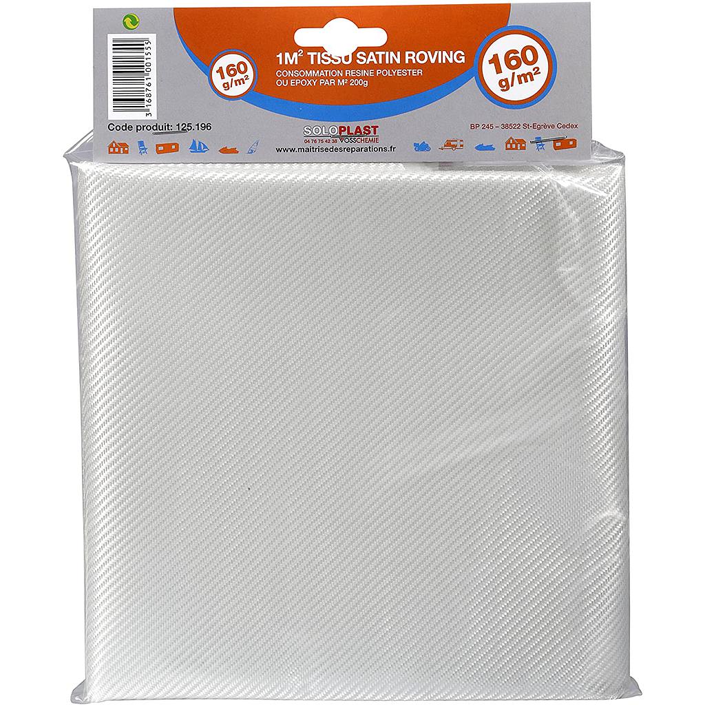 Tissu verre 160g/m² (1m²)