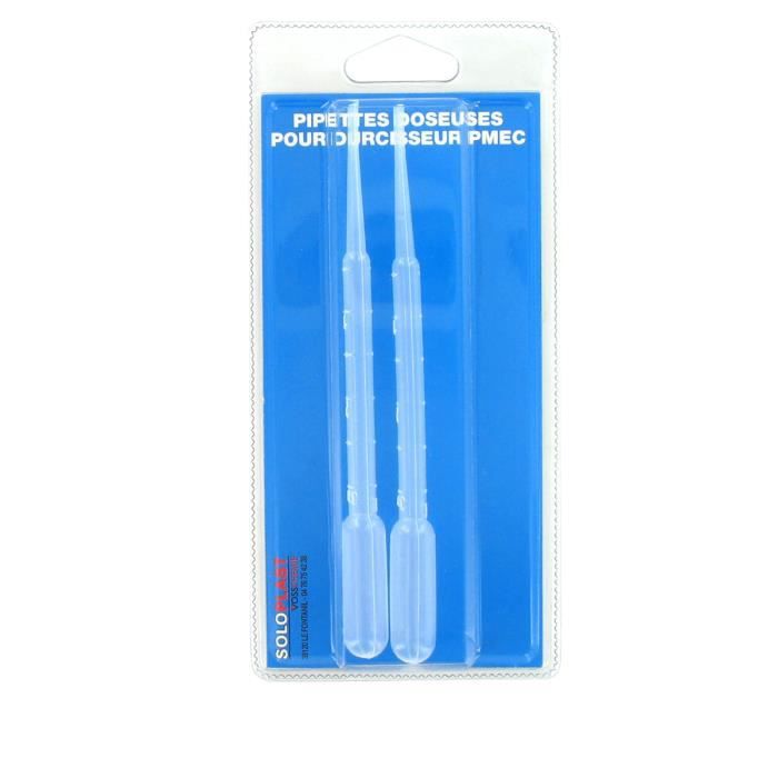 Jeu de 2 Pipettes sous blister