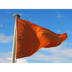 Flamme de plage 150x225 Maille Orange