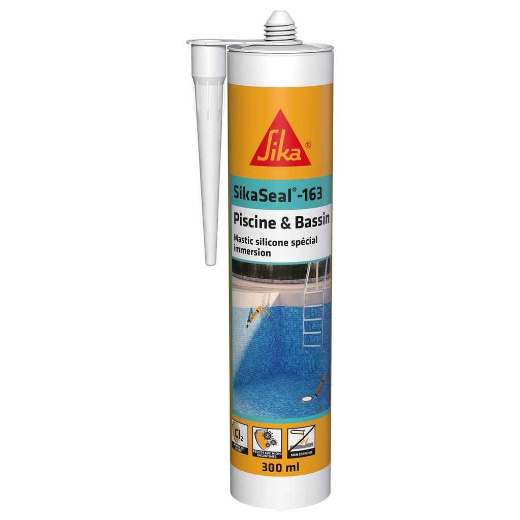Silicone SikaSeal 163 Blanc - 310ml (12)
