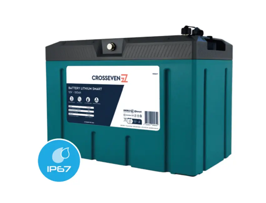 Batt. Lithium CROSSEVEN P205471  12V-100Ah (6) 