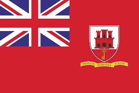 Pavillon. 30x45 Etamine Gibraltar Red Ensign (6)