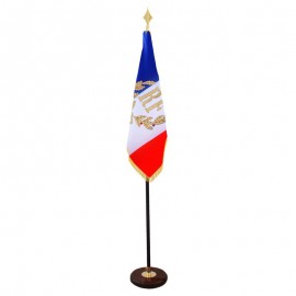 [A01356] Flèche plastique dorée pour hampe bleue (petit)