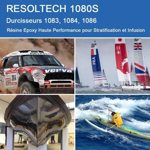 Resine Epoxy Resoltech 1080S - 4,5kg