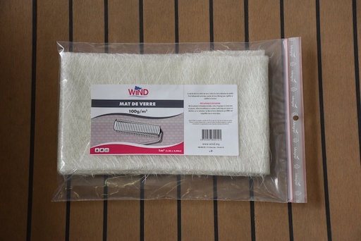 Tissu Mat de Verre 100g/m² - (5m²)