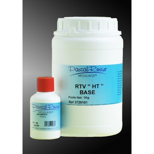 Elastomere silicone RTV "HT" (kit 1Kg+50g)