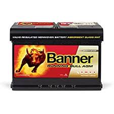 Batt. AGM Banner Start & Stop Running Bull 58001 12V-80Ah 800A (+)d