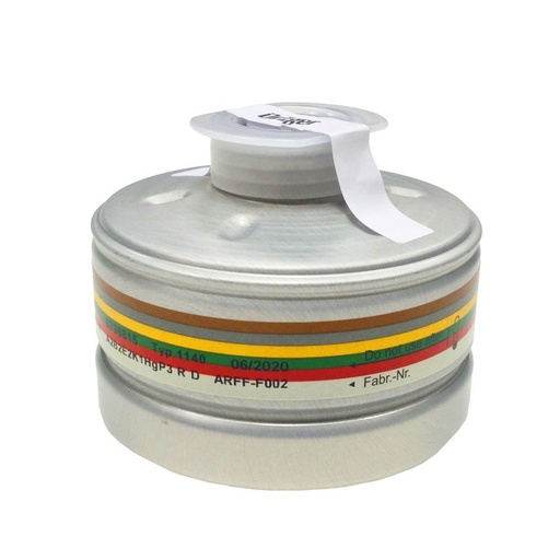 Filtre 1140 masque integral Drager Xplore 6530 A2B2E2K2HGP3