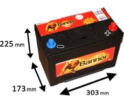 Batt. Banner Power Bull P9504 / EA954 12V-95Ah 720A (+)d