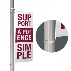 Kit simple Potence de rue (1 potence + 3 sangles)